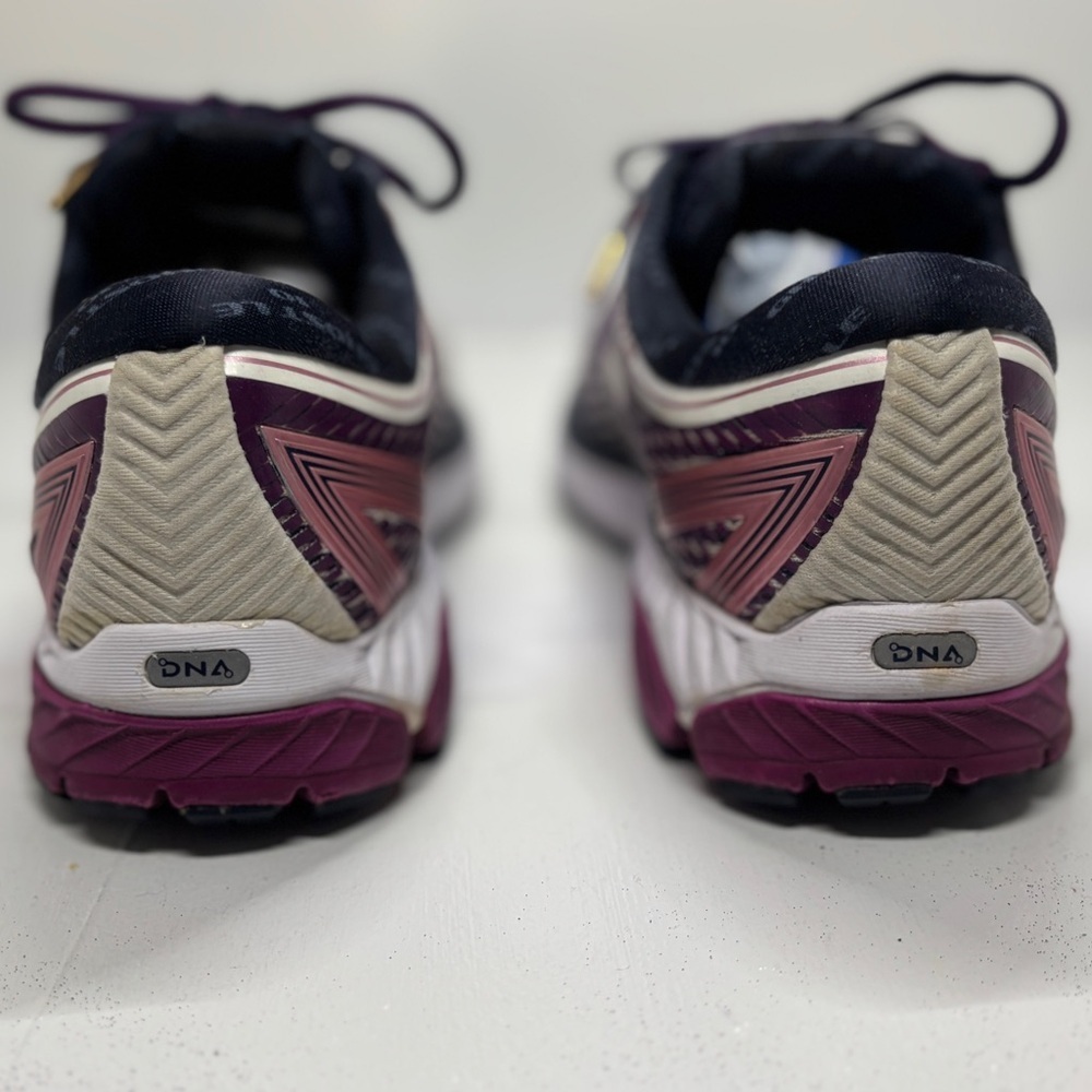 Brooks Ghost 10 Women’s Running Shoes Size 9 Pink Purple Athletic Sneakers - Picture 7 of 11